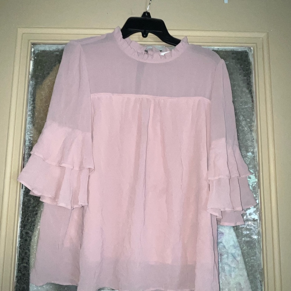 Pink blouse